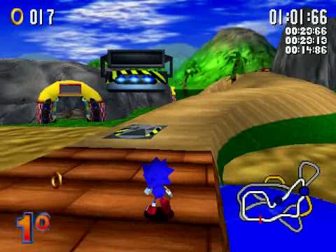 sonic r pc 100 save