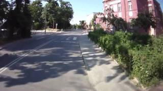 preview picture of video 'Brzeg Dolny, Stare Miasto - objazd rowerem'