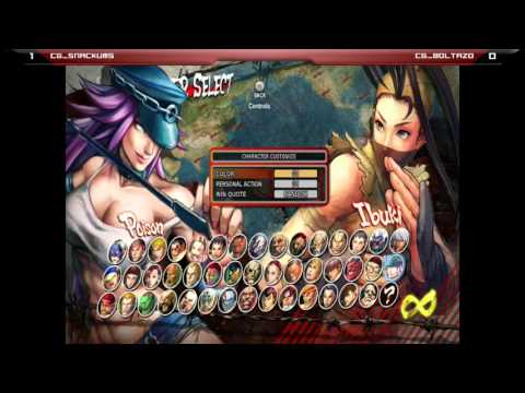 CG Bi-Weekly 1 - CG Snackums (Poison) vs. CG Boltazo (Vega [Claw], Ibuki)