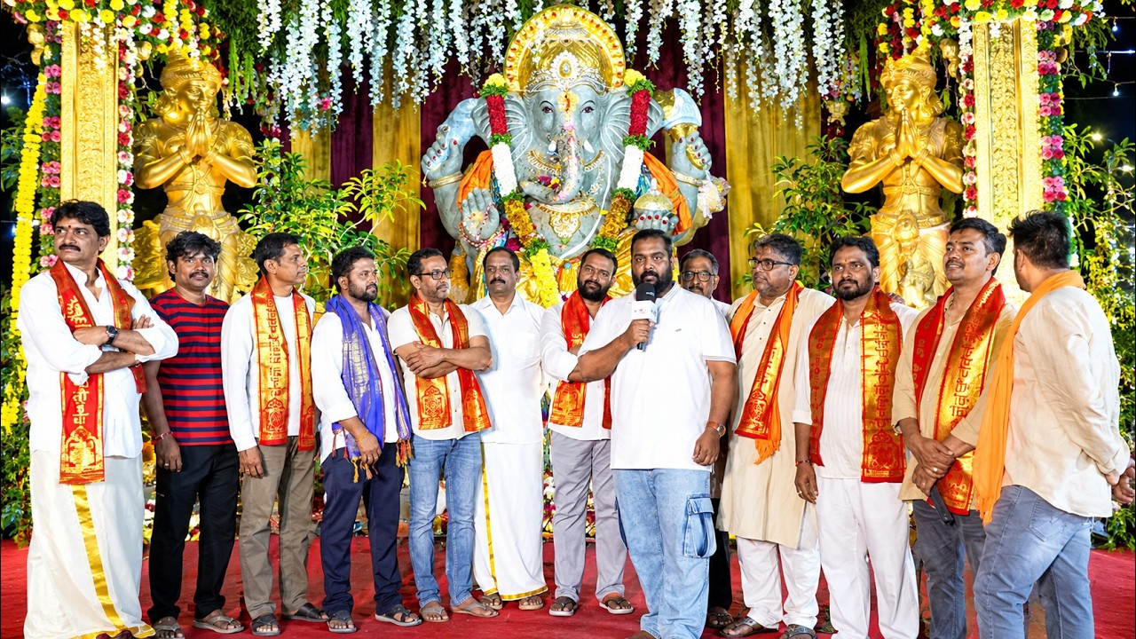Grand Ganesh Celebrations at Manikonda