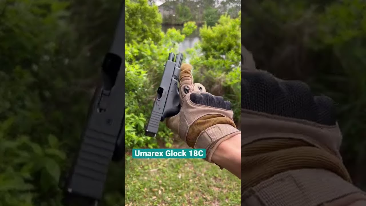Airsoft Glock 18 FULL AUTO (SLOW MO)