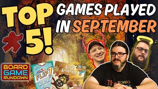 Top 5 Games Played In September