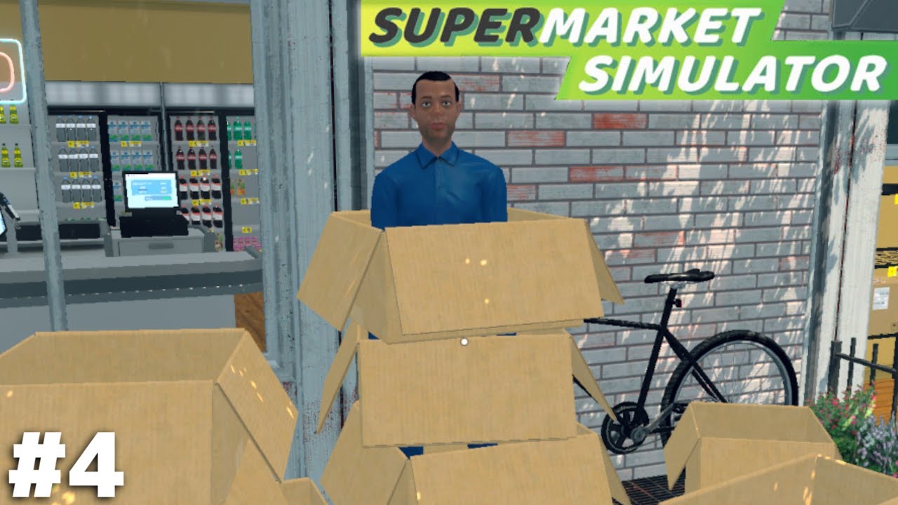 勤務内容：商品の陳列及びイリュージョン【Supermarket Simulator】＃４