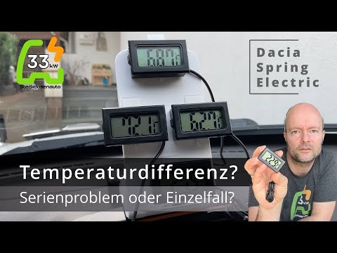 Dacia Spring - Temperaturdifferenz der Lüftung als Serienfehler?