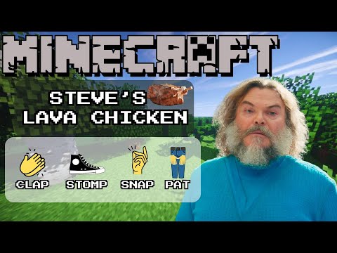 Steve's Lava Chicken Body Percussion Play Along | Elementary Music Class | A Minecraft Movie