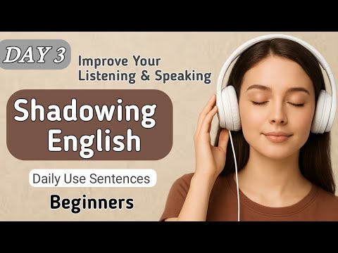🔴 Boost Your Confidence with These 30 English Sentences  | Day 3 Shadowing Speaking Practice