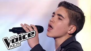 Je marche seul - Jean-Jacques Goldman | Romain | The Voice Kids 2016 l Demi-Finale