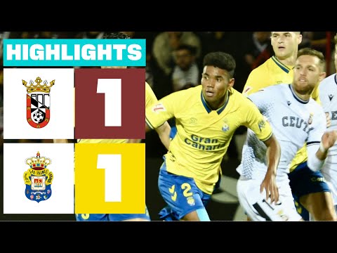 AD CEUTA FC 1 - 1 UD LAS PALMAS | RESUMEN LALIGA HYPERMOTION