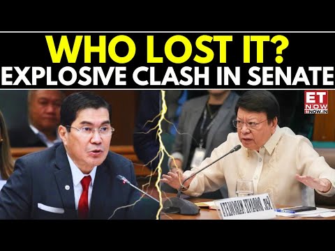 Philippines Senate LIVE: Explosive Fight Erupts As Senate Hearing Descends Into Chaos | ET Now
