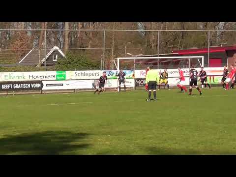 Doelpunt Bjarne Borgers vv Lochuizen - SVBV