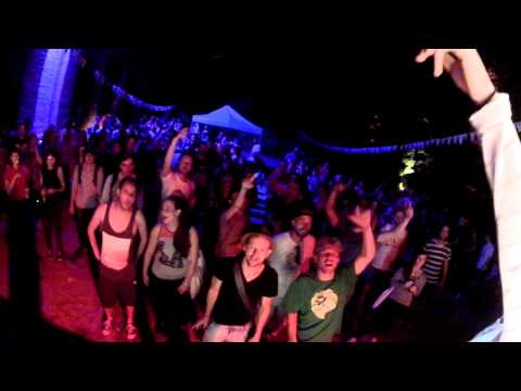 #Proberaum zusammen mit Main Moe am Fenster zum Turm Open Air (Magdeburg 26.07.2014)