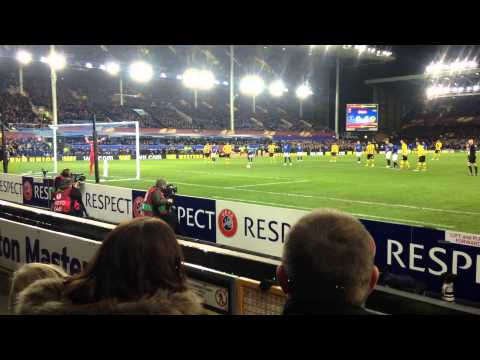 Everton VS Young Boys - Lukaku's Pen