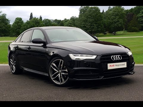 KS17XLP AUDI A6 TDI ULTRA S LINE BLACK EDITION BLACK 2017, Bradford Audi