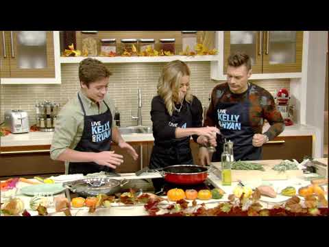 Joaquin Consuelos Makes Pork Tenderloin