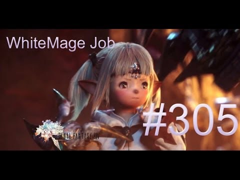 Final Fantasy 14 A Realm Reborn Walkthrough Part 305 WhiteMage,Cleric Hunt Rank 1 to 3