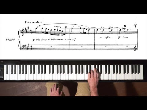 Debussy "The Little Shepherd” Paul Barton, FEURICH HP piano