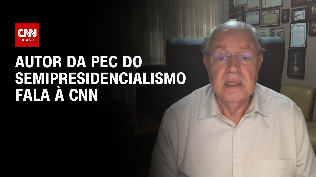 Autor da PEC do Semipresidencialismo fala à CNN | AGORA CNN