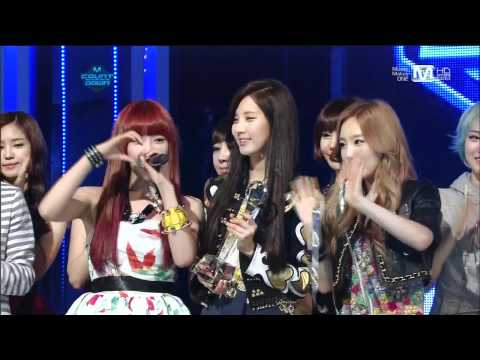 120517 엠카운트다운 태티서소감 수상CUT 1080i HDTV anonymus