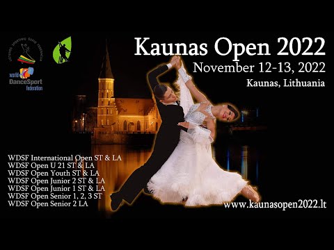 Pasaulio reitingo sportinių šokių varžybos „Kaunas Open 2022“. Antra diena