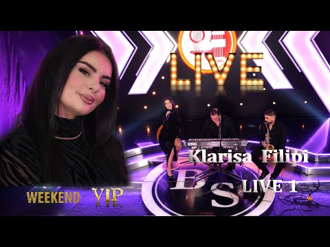 Klarisa Filipi -  LIVE   (Ne prag te deres ,Jepma mollen,Sagapo - te dua,Vagabondo) Weekend Vip
