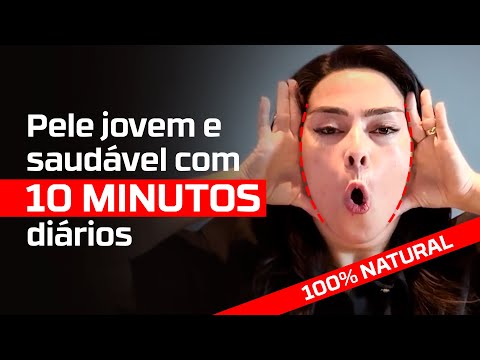 Como ALIVIAR RUGAS e FLACIDEZ de forma 100% natural