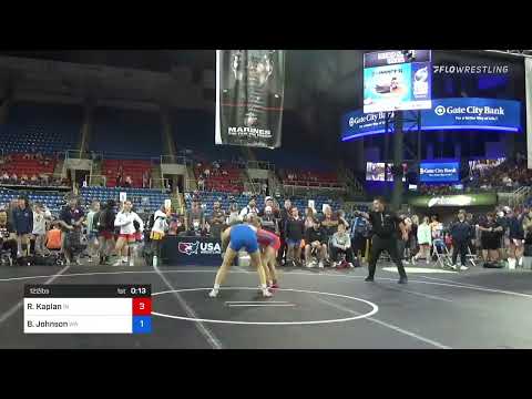 122 Lbs Round Of 32 - Rose Kaplan, Indiana Vs Bianca Johnson, Washington 21b2