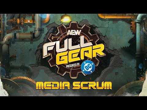 AEW Full Gear Post Show Media Scrum | 11/22/25 Newark, NJ