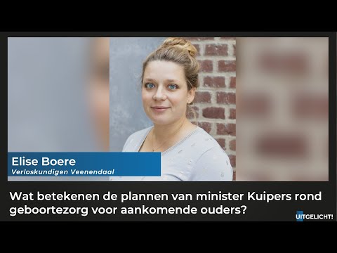 Uitgelicht! 05 april 2022 - Elise Boere over andere manier om geboortezorg te financieren