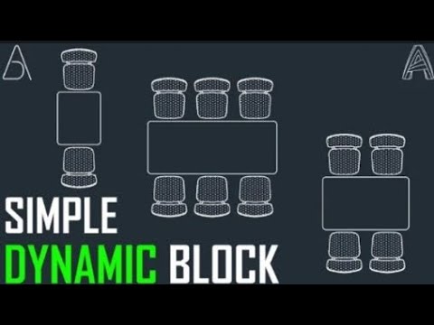 Create Your First Dynamic Block and  AutoCAD complete
