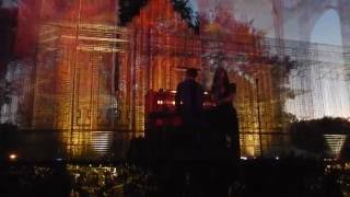 Lisa Hannigan + James McVinnie "Barton" @ Baroque Ghost Cathedral organ, Eaux Claires Aug. 13, 2016