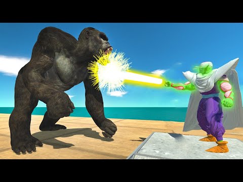 PICCOLO VS CREEPY MONSTERS - Animal Revolt Battle Simulator