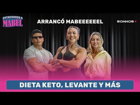 DIETA KETO y LEVANTE EN EL GYM en ENTRENANDO A MABEL con LAURA ZADO, MAURI CASTRO y CIANA LAPORTILLA