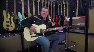 Video thumbnail for Andy Irvine tells us all about the Reverend Dub King Bass! by Reverend Guitars