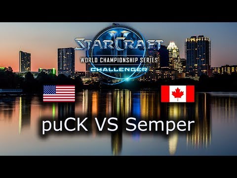 puCK VS Semper - Ro8 - PvT - NA Qualifiers WCS Austin 2018 - polski komentarz