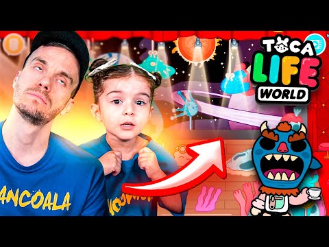 TOCA LIFE WORLD COM LAURA: O MONSTRO DO TEATRO - Brancoala Games
