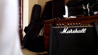Video thumbnail for Marshall Valvestate 8020 by erniedrums1