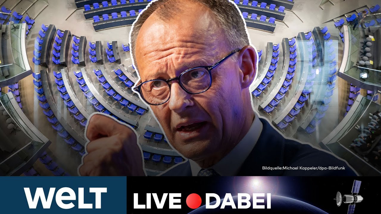 BUNDESTAG: Knallharte Forderungen an Deutsche - Merz stellt Regierungsprogramm vor | LIVESTREAM