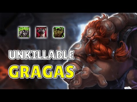 Super tanky "Gragas" | ARAM | League of Legends [100% GamePlay]