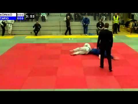 Judo U21 SM 2014: M21-66: KÖRKKÖ - TAPIO