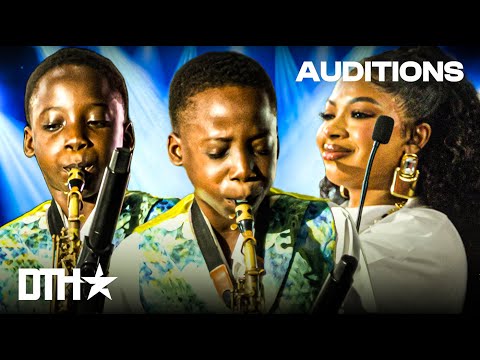 13-Year-Old Jeremiah Sax Blows Judges Away with Incredible Sax Performance | DTH Campus Tour 2025