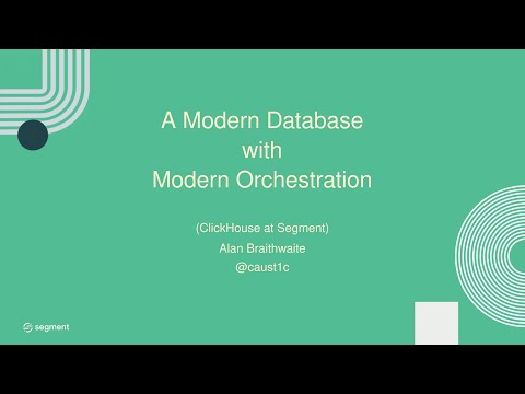 A Modern Database Meets Modern Orchestration