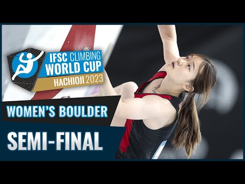 Women's Boulder semi-final || Hachioji 2023