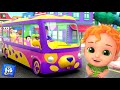 Wheels On The Bus Go Round And Round Vehicle Rhymes For Children By Baby Big Cheese