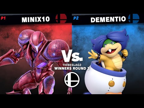 TienesLag2 - Winners Round 3 Minix10 (Dark Samus) VS Dementio (Bowser Jr)