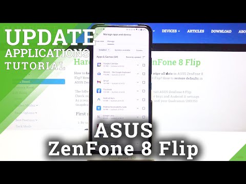 How to Update Apps in ASUS ZenFone 8 Flip – Download Newest App Version