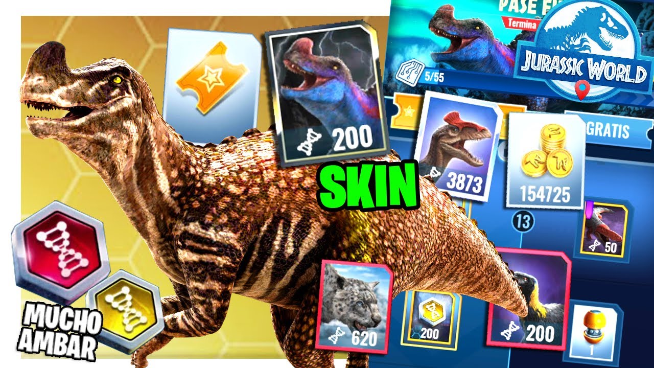 MERECE la PENA? ➤TODO lo que TRAE el PASE de BATALLA de FUKUITOPS | Jurassic World Alive