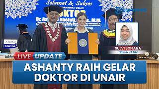 Ashanty Raih Gelar Doktor di UNAIR, Susun Disertasi soal Adaptasi Musisi Senior di Era Digital