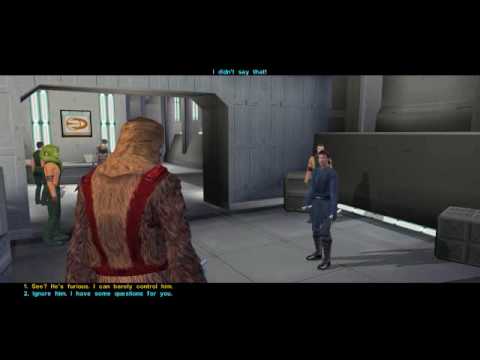 KOTOR Czerka Scientist in Wookie Trouble