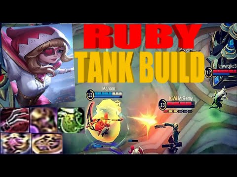 Ruby Strong Tank Build 2022 | 23 assists | MLBB