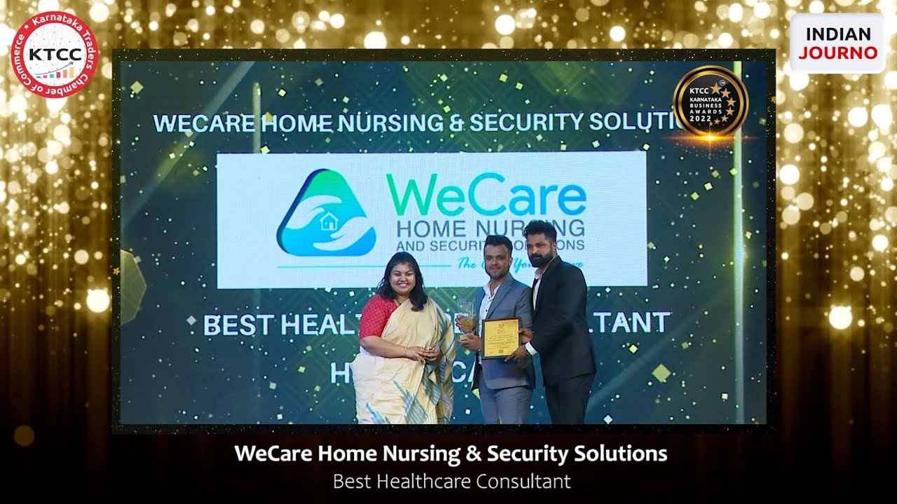WeCare Home Nursing & Security Solutions received the KB Awards for Best Healthcare Consultant! 🏆